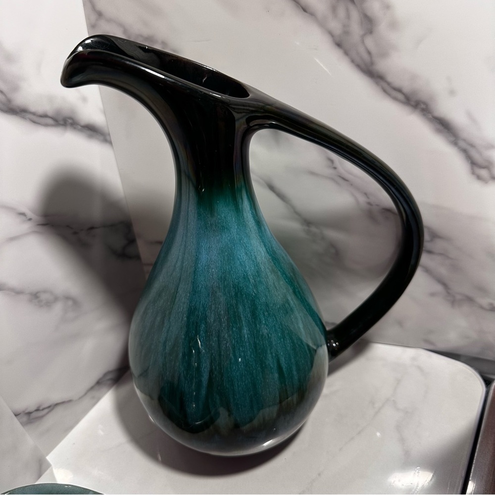 Blue mountain pottery vintage pitcher or vase